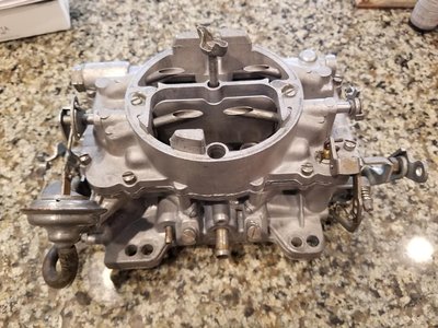 52852297_557633581384574_4843726497086701568_n.jpg (86.04 KiB) Viewed 34101 times Carter K3-6212 AFB rebuild complete. Removed all that nasty blue paint!